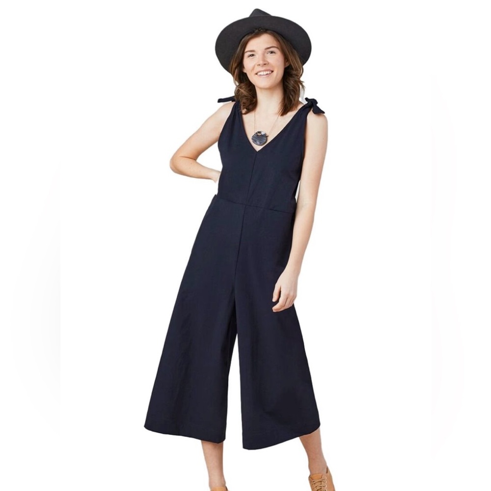 United By Blue Navy Sleeveless Jumpsuit - Size Medium
